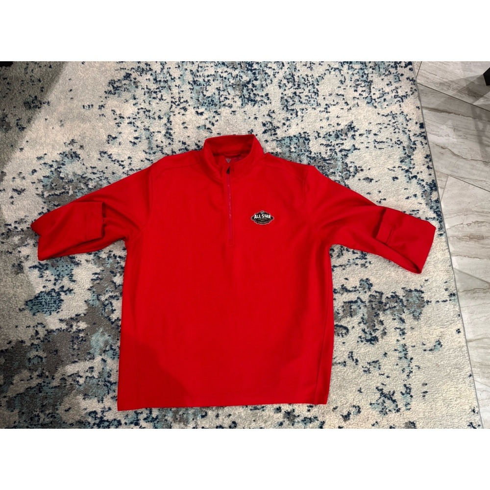 NHL All Star Las Vegas 2022 Mens 2XL 1/4 Zip‎ Pullover Levelwear Red